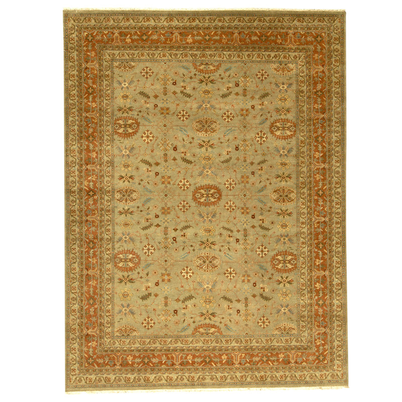 Handmade Wool Oriental Area Rug