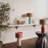 Lukasik Striped Paper Mache Table Lamp