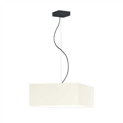 Debarata 1 - Light Square/Rectangle Pendant