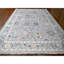Très grand tapis oriental en laine noué à la main gris clair Oushak 12 pi x 17 pi 10 po EEE2511F966242ABAEC110A126FAA914
