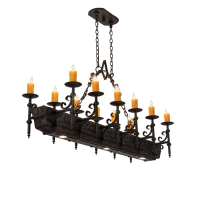 Rustic Lodge 12 - Light Pendant