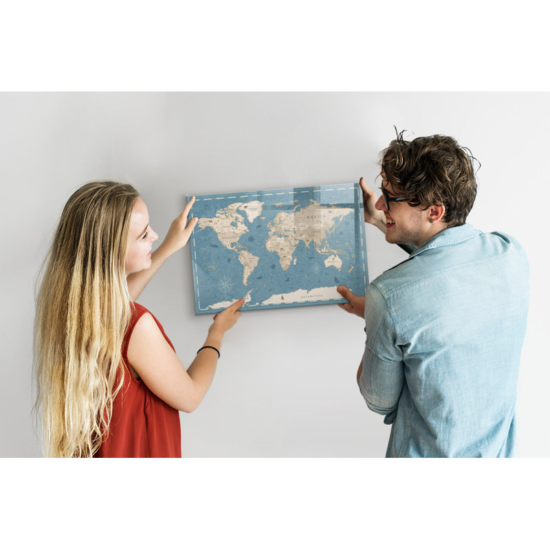 Magnetic Glass Dry Erase Board
