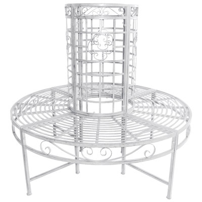 Abdifatah Metal Tree Seat Bench