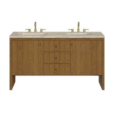 Hudson 60" Double Vanity, FreePower Wireless Charger