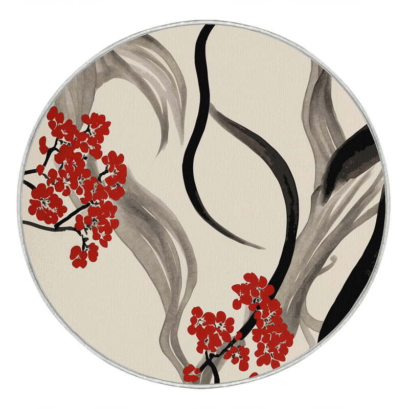 Lunar Serenade Rug, Round 7'