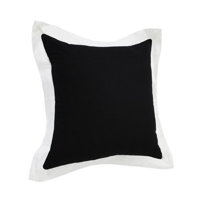 20" X 20" 100% Cotton Geometric Zippered Throw Pillow Cover