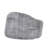 Dark Gray Faux Fur Giant Bean Bag Chair, Foam Filled Lazy Sofa