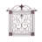 Estate Scroll Iron Wall Panel