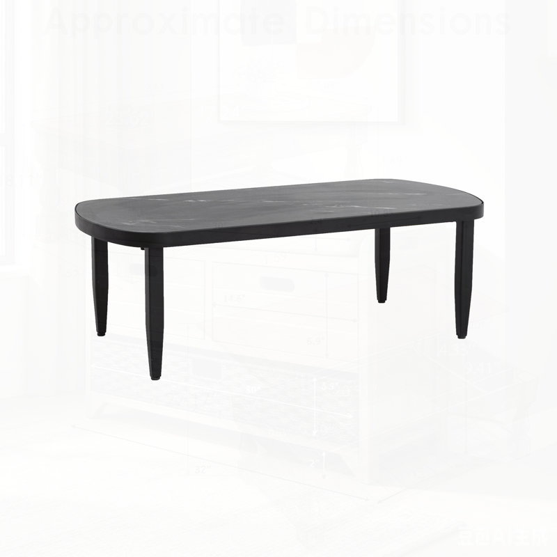 Table basse moderne d'extérieur Elegance Arc