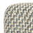 Beatrix 18"W Boho Upholstered Polyester Square Pouf
