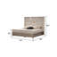 Ensemble de chambre avec très grand lit 5 pièces Eternity-1598883494-1598883489