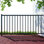 Ensemble de balustrade pour terrasse et clôture Cr - Rampe de véranda en métal avec poteau supérieur