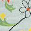 Tapis floral en laine et viscose touffeté à la main Soho-438885419