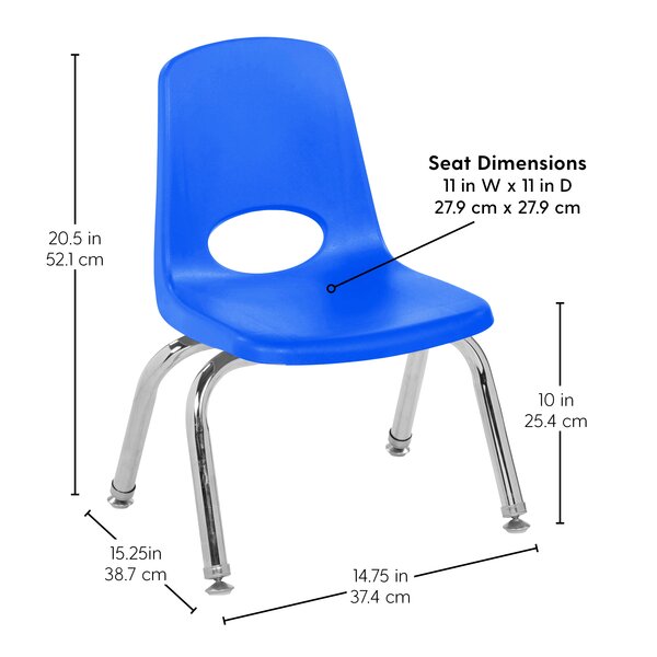 Factory Direct Partners Stacking Classroom Chair
