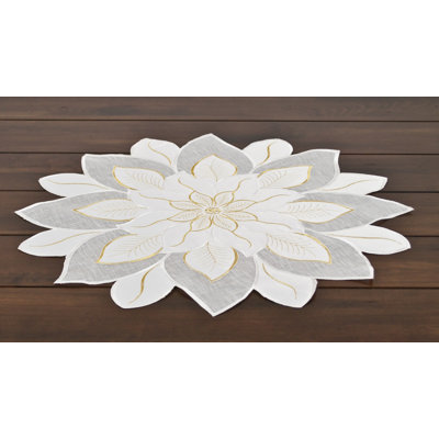 Napperon Star Poinsettia
