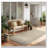 3X5 Washable Non-Slip Thin Area Rug, Modern Farmhouse Neutral Boho Tan Brown Cream Beige Mat For Indoor Front Door Entryway-672234908-672234898