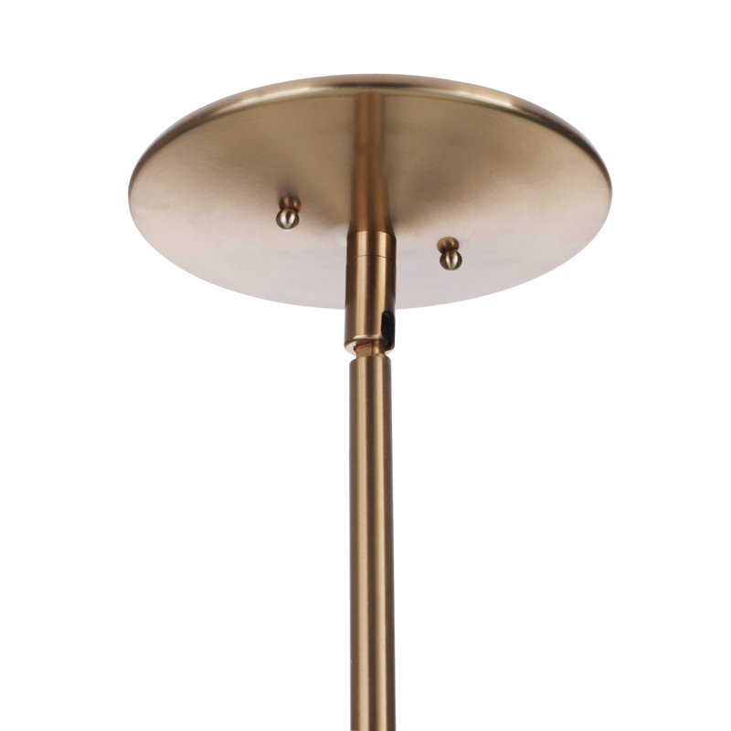 Hiarni 5 - Light Brass Single Pendant