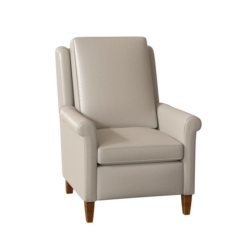 Fauteuil inclinable standard Timber, Cuir véritable cerise corinthienne, Nouveaux classiques, Manuel