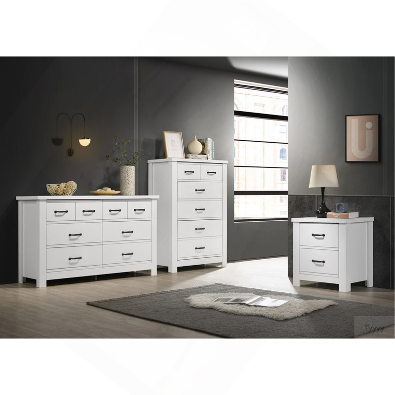Ensemble de chambre à coucher 3 pièces Cosmo