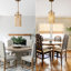 Suspension bohème en bois perlé, mini lustre rustique antique à une lumière, finition laiton vieilli, pour salle à manger, îlot de cuisine ou chambre à coucher