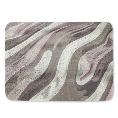 Emojean Microfiber / Microsuede Non-Slip Bath Mat