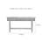 Retro Rattan Weave Console Table