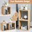 Kryno 38 cm W Bedside Table
