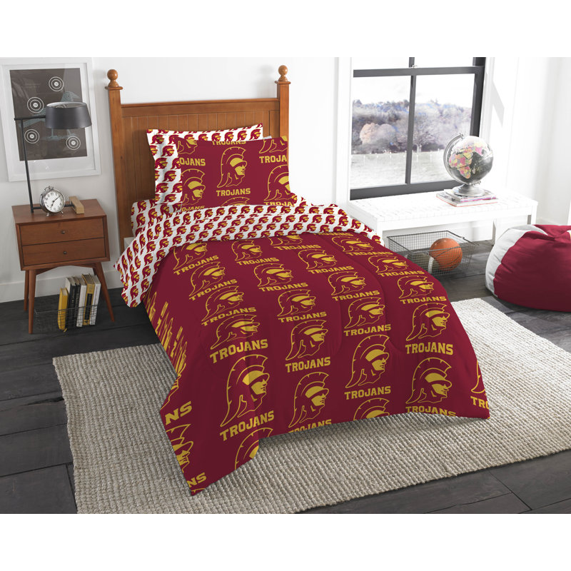 Polyester Comforter, NCAA University of Southern California