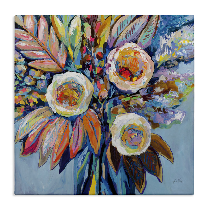«Wonderment Bold Bouquet» par Jeanette Vertentes, H 17 po x l 17 po