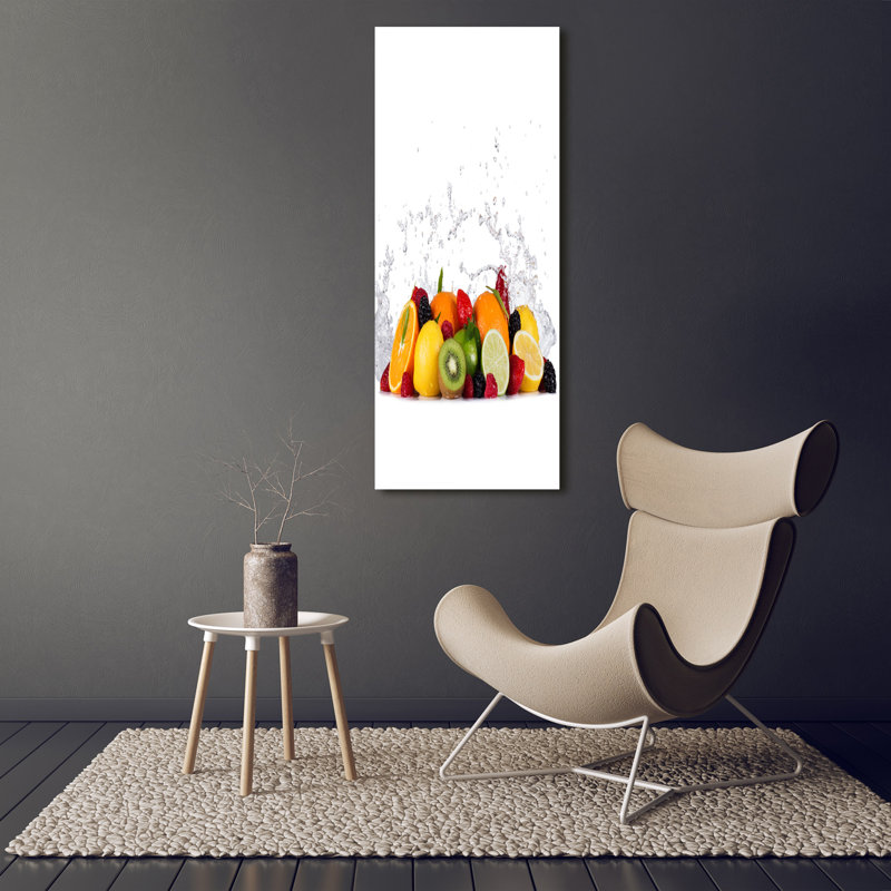 Fruits - Wrapped Canvas Print