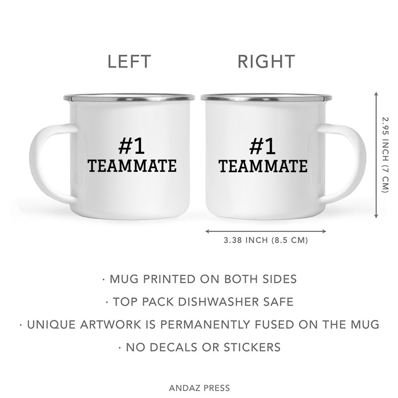 Tasse de camping Campfire, Coéquipier