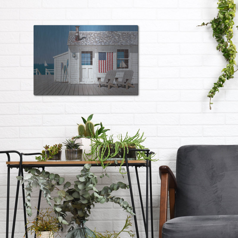 «Beach House 1» par Zhen-Huan Lu, H 12 po x l 16 po
