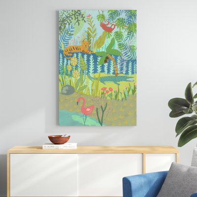 «Jungle Dreaming II», peinture sur toile