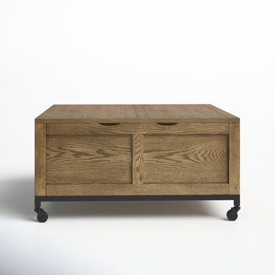 Brunswick Wheel Coffee Table with Storage