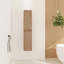 Armoire latérale de salle de bain 12 po, portes à fermeture douce, conception à fixation flottante