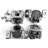 1 1/4 Overlay 40 Pack 105 Degree Soft Close Face Frame Concealed Hinge