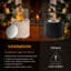 Mgo Ethanol Tabletop Fireplace with Flame Guard