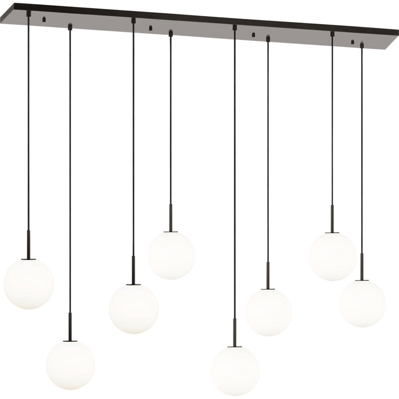 Richard June Modern Sorelle Chandelier, 60.2, Aged Iron