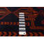 Tapis bleu marine Teimani 3 pi 9 po x 6 pi 6 po