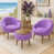 Lilac Polyester Blend