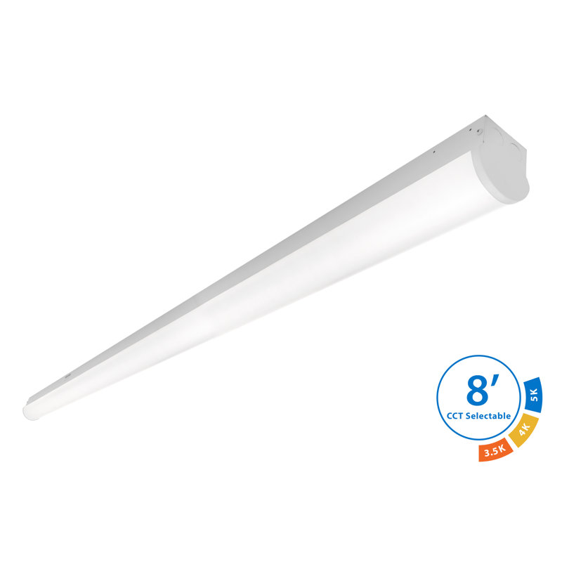 LSC Select Dimmable Strip Ceiling Light, 3.6" H x 96" W x 3.4" D