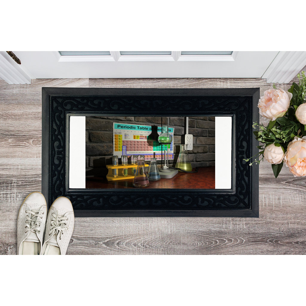 East Urban Home Science Scene Sublimation Heavy Duty 29.5 in. x 17.7 in ...
