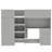 Aniella Kids Full Loft Bed with Drawers-157949970