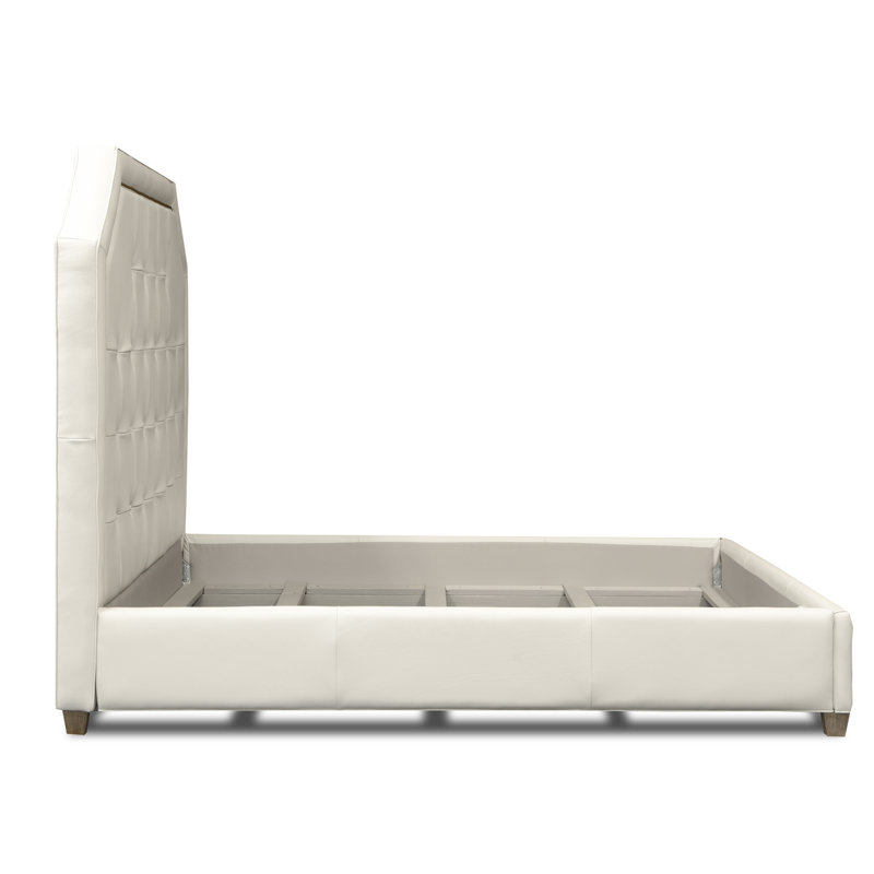Bentley Leather Bed, King