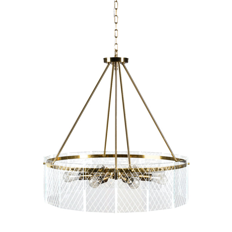 Apfel 8 - Light Glass Chandelier