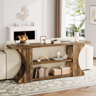 Gracie Oaks 70.87" Console Table, Couch Table Behind Sofa, Long Entryway Table, Sofa Console Table, Narrow Console Table, Hallway Table For Entryway L by Gracie Oaks