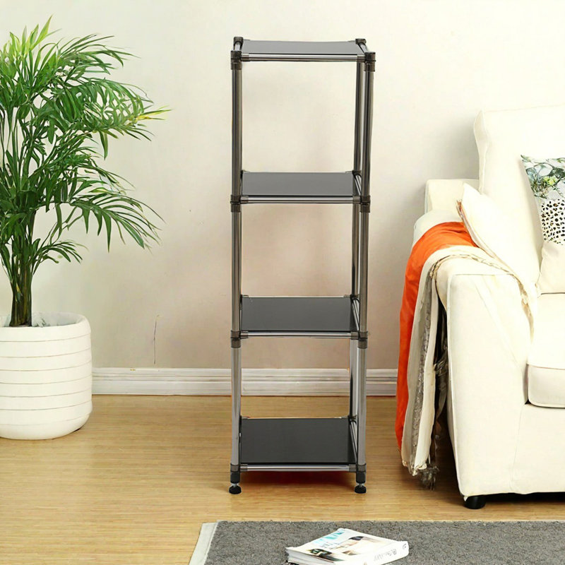 4-Tier Storage Shelving Unit, Modular Rack