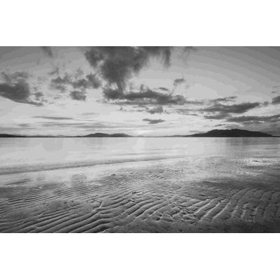 Samish Bay Sunset II BW