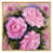 Toile avec cadre flottant or