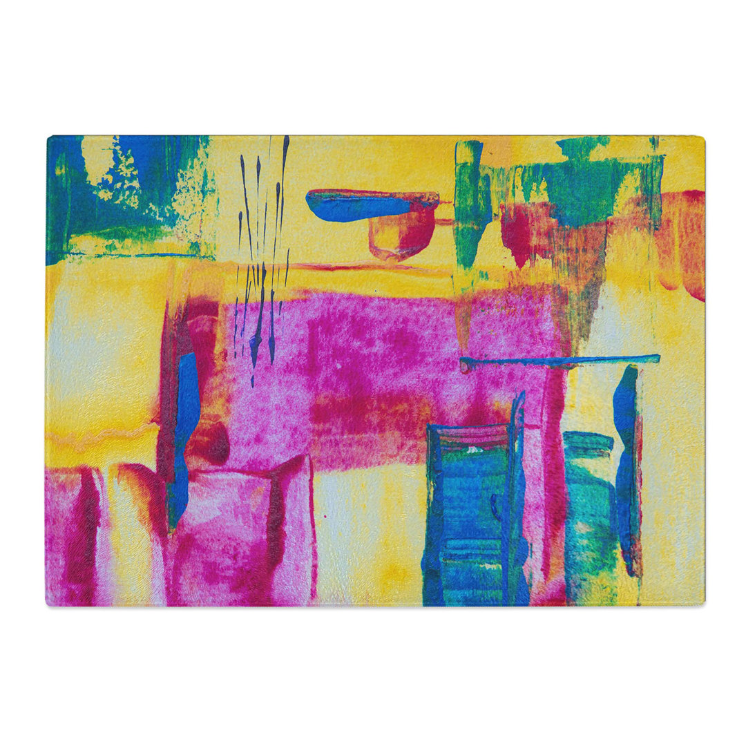 Tempered Glass Art Painting Vol.155 Chopping Board